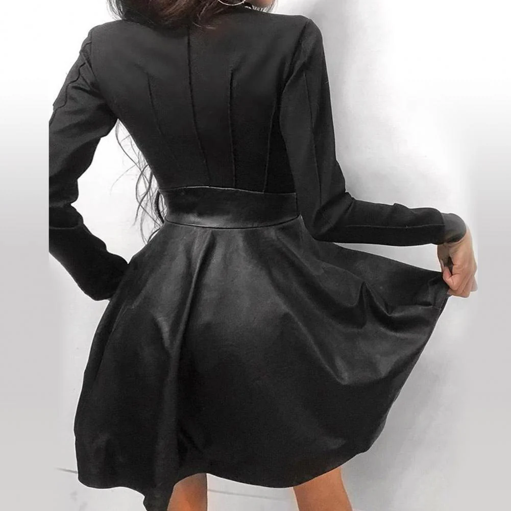 Seraphine - Sukienka Damska z Zamkiem w Stylu Gotyckim | Elegancka Sukienka Wieczorowa - Image 6