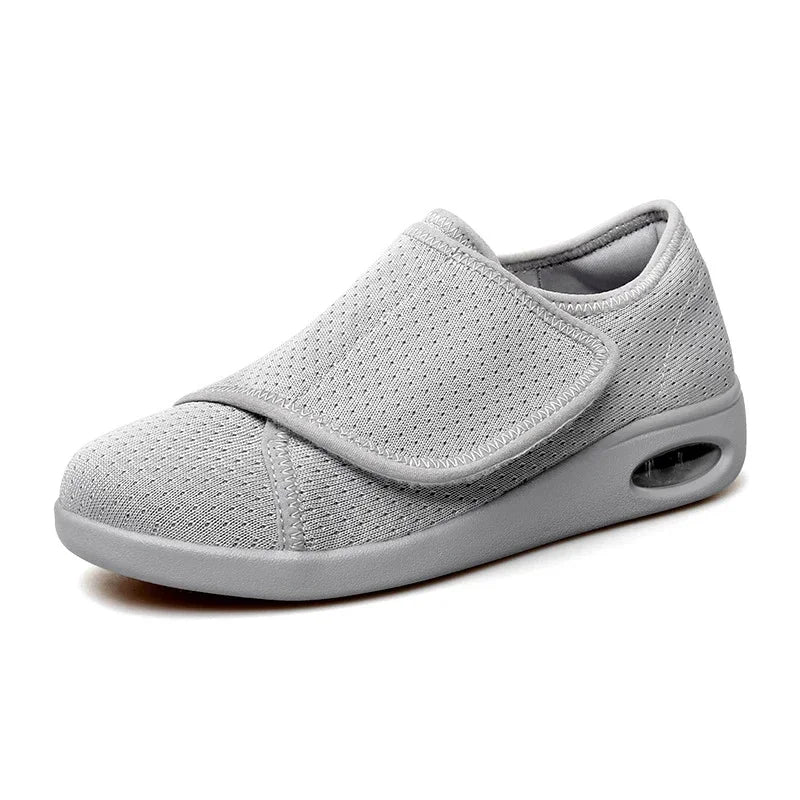 Solenne - Damskie buty ortopedyczne haluks na rzepy z oddychającą siateczką i amortyzacją - Image 6