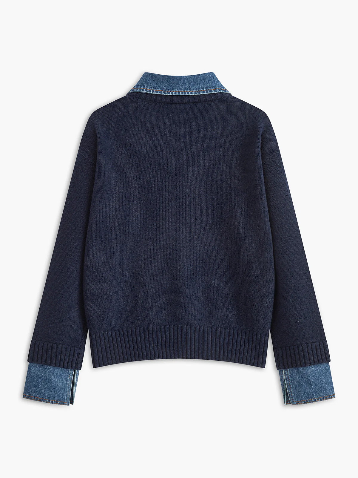 Terry – Sweter 2-w-1 z Odwróconym Panelem - Image 4