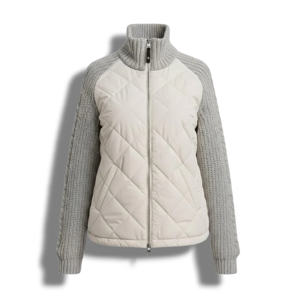 Thelma - Stylowy Zimowy Kardigan – Nowoczesna Kurtka Dzianinowa - Image 2