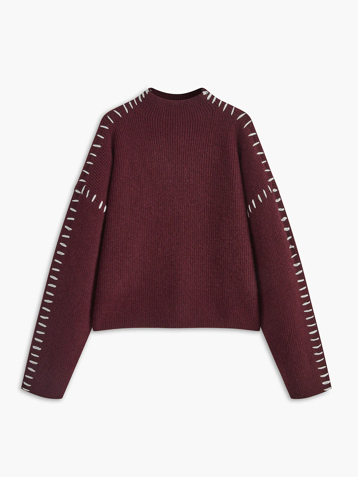 Viola – Duży sweter z wysokim kołnierzem - Image 12