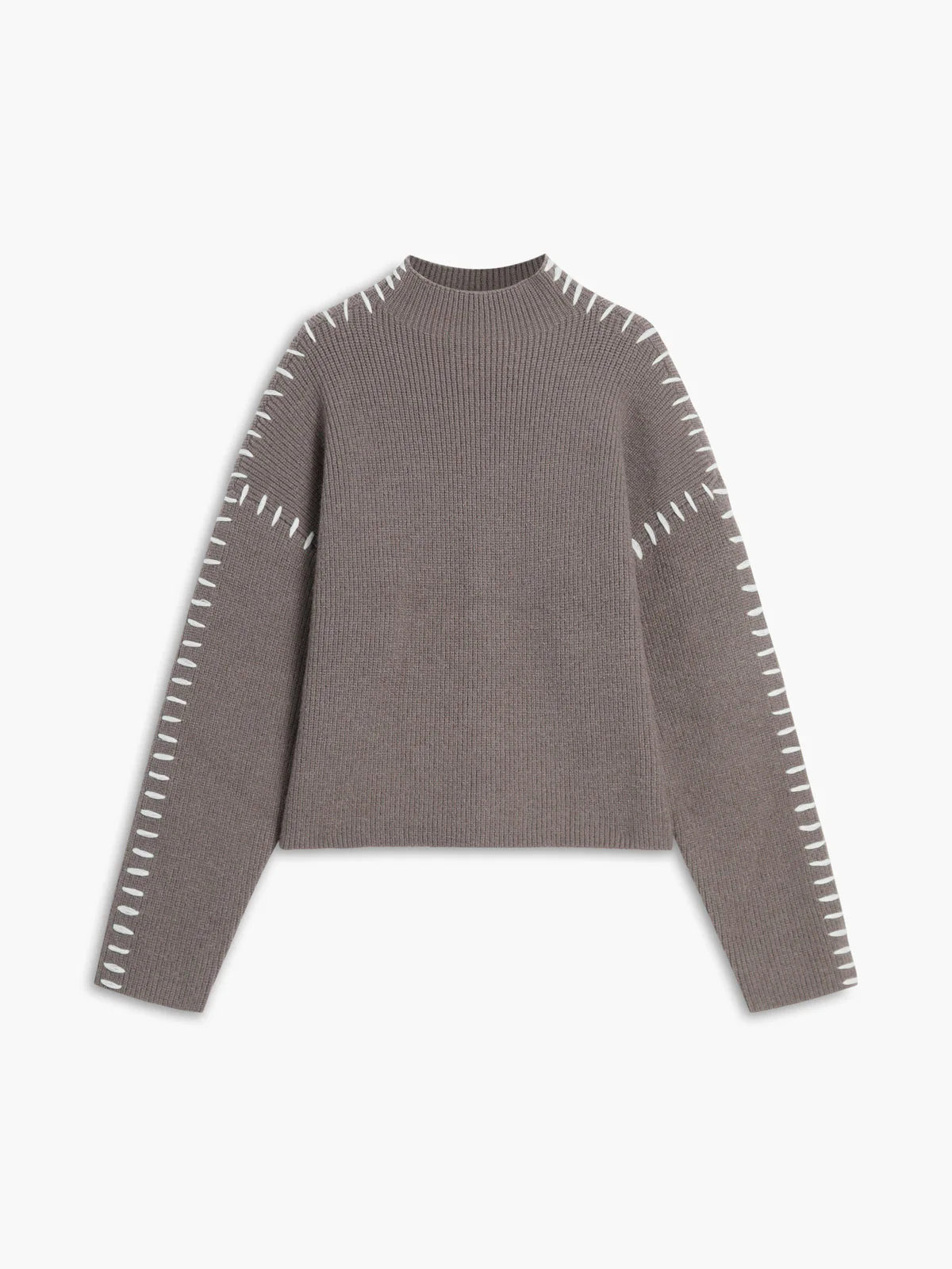 Viola – Duży sweter z wysokim kołnierzem - Image 7