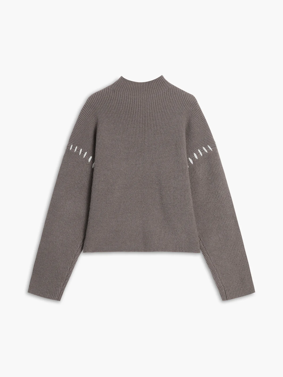 Viola – Duży sweter z wysokim kołnierzem - Image 8